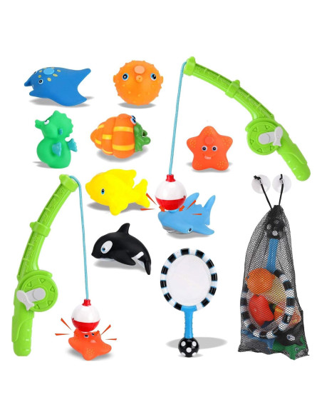 Juego de Pesca Magnético para Baño Liberty Imports - 8 Animales Marinos Juego de Pesca Magnético para Baño Liberty Imports - 8 Animales Marinos