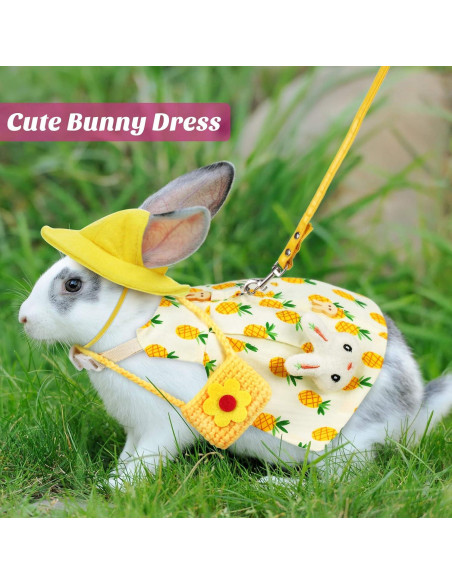 Disfraz de Conejo Weewooday para Mascotas - 10 Piezas