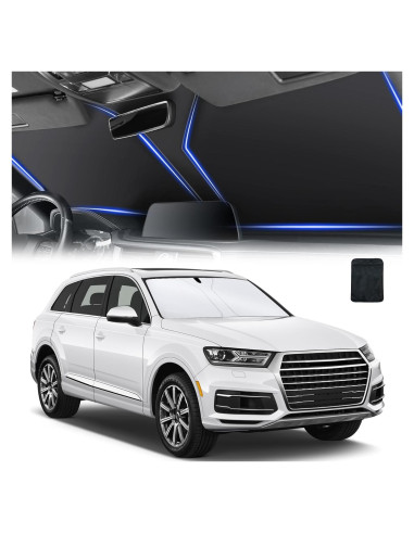 Protector Solar Plegable SINGARO para Parabrisas de Coche