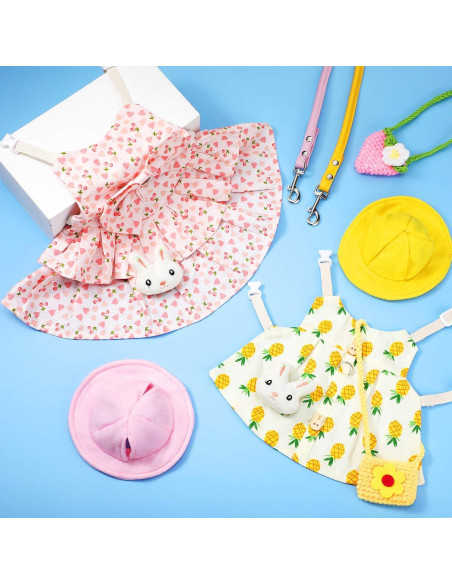 Disfraz de Conejo Weewooday para Mascotas - 10 Piezas