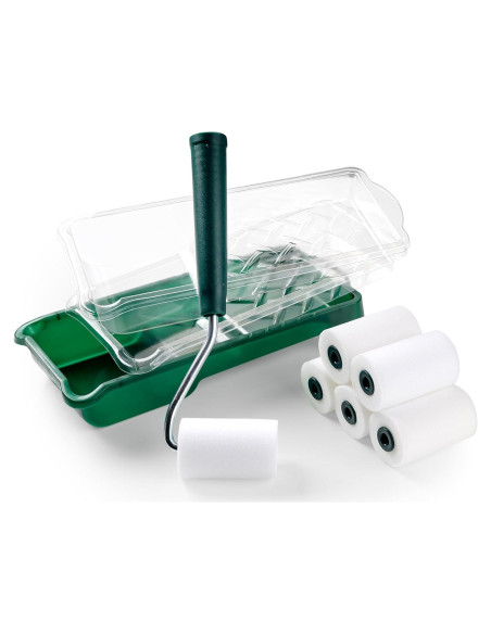 Kit de Rodillos de Pintura de Espuma 10 Pcs 2 Pulgadas