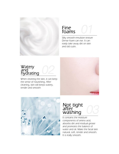 Espuma Limpiadora Facial DISAAR Belleza 100ml Vitamina E