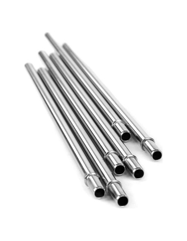 Popotes de Acero Inoxidable Reutilizables 24 cm - Soluciones Simply Green