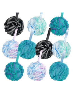 Paquete de 10 Esponjas de Baño Loofah Panxxsen 40g - Exfoliantes