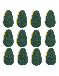 Recarga de 12 Cabezas de Esponja DYMOLL para Varita de Platos