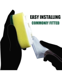 Recarga de 12 Cabezas de Esponja DYMOLL para Varita de Platos 2