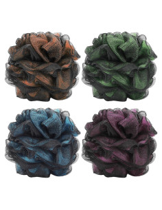 Esponja de Baño Exfoliante Ncfun - Paquete de 4 Unidades