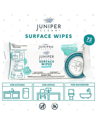 Toallitas de Limpieza Multiusos Juniper CLEAN 432 Unidades