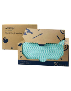 Paños de limpieza reutilizables Atitifope 100 unidades 30x40cm