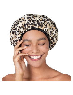 Gorro de Ducha Impermeable Betty Dain Puntos de Safari