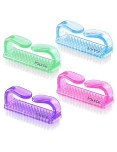 Juego de 4 Cepillos de Uñas WATELL - Limpieza para Manos y Pies