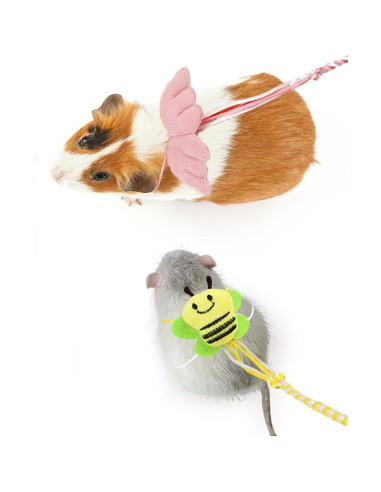 Conjunto Arnés y Correa para Hámster Rebecca RX-002 - Nylon