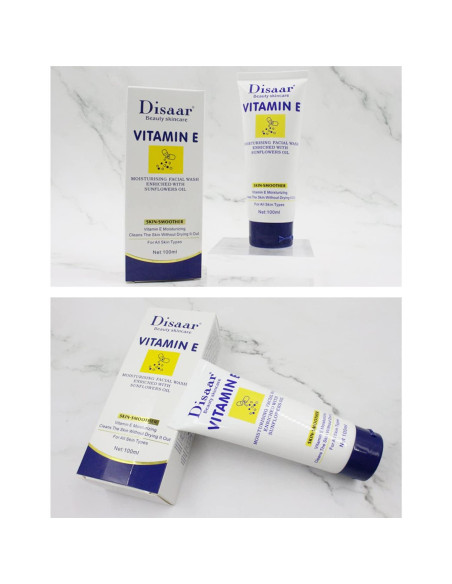 Espuma Limpiadora Facial DISAAR Belleza 100ml Vitamina E