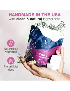 Bombas de Vapor para Ducha Beauty by Earth - Lavanda - 7 Unidades 2