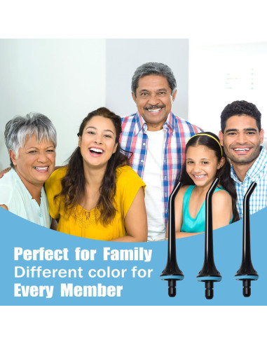 3 Puntas de Reemplazo para Irrigador Dental Nicwell/COSLUS