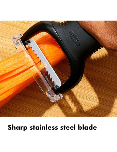 Pelador Juliana OXO Good Grips Acero Inoxidable Multicolor