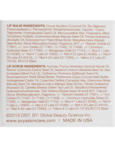 Tratamiento Labial 2 en 1 Avya - Exfoliante y Bálsamo 2g 2