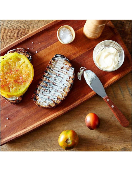 Espátula Ancha de Acero Inoxidable Wall2Wall 20.32 cm Set de 4