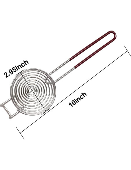 Separador de Yema y Clara de Huevo Yuntop Acero Inoxidable 25.5 cm
