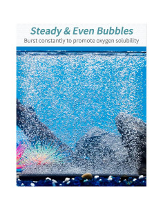 Difusor de Burbuja Pawfly 20.32 cm Gris para Acuario 2