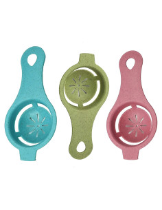 Separador de Huevos 3 Piezas Bamutu - Resina Alimentaria Rosa