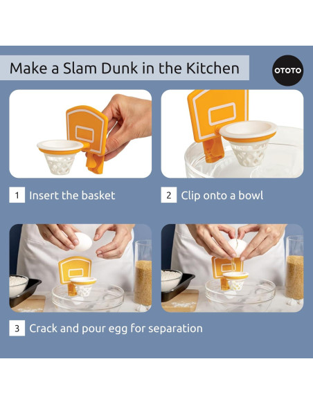 Separador de Yema de Huevo OTOTO Dunk N Egg - Gadget de Cocina