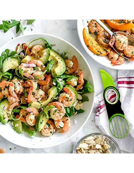 Cortador de Aguacate 3 en 1 Aichoof, Apto para Lavavajillas