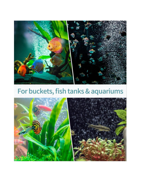 Difusor de Burbuja Pawfly 20.32 cm Gris para Acuario