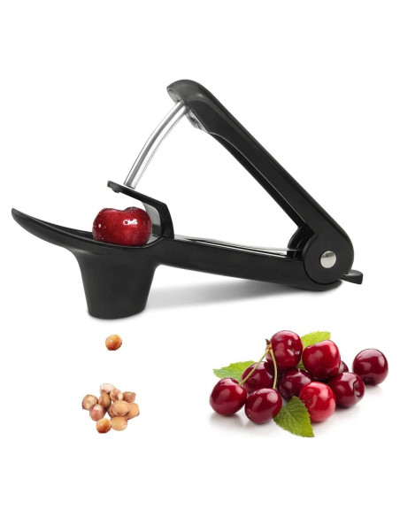 Herramienta Quita Huesos de Cereza Racoshk - Negro, 2.79 cm