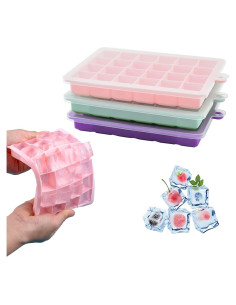 Bandeja de Hielo Silicona TAO CICADA 3 Moldes 72 Cubos