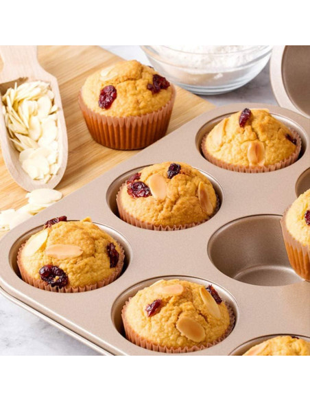 Forros para Cupcakes Estándar GiFBERA 200 Unidades Naturales