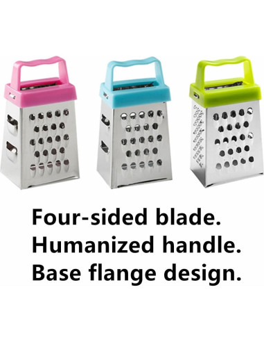 Mini Rallador de Queso AISIBO 3PCS Acero Inoxidable Compacto