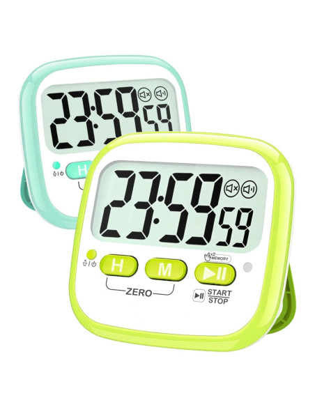 Temporizador Digital Antonki 2 Unidades Magnético 24 Horas