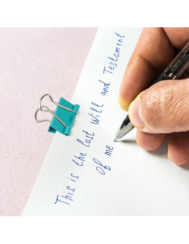 120 Mini Clips de Carpeta OWLKELA 15mm Multicolor Resistente