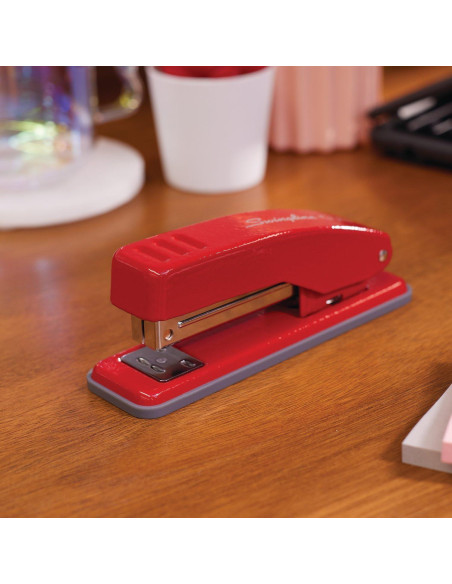 Grapadora Compacta Swingline Cub Metal Rojo 20 Hojas