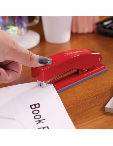 Grapadora Compacta Swingline Cub Metal Rojo 20 Hojas