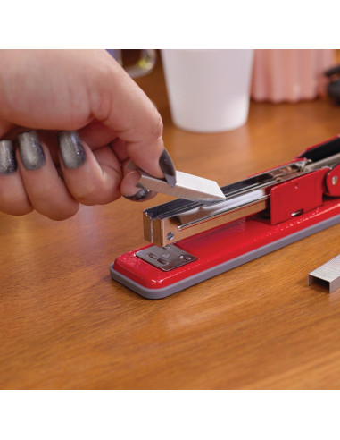 Grapadora Compacta Swingline Cub Metal Rojo 20 Hojas