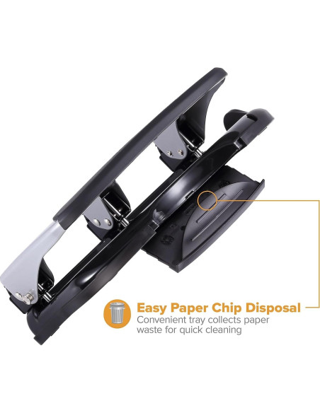 Perforadora Bostitch Office EZ Squeeze 3 Agujeros 40 Hojas