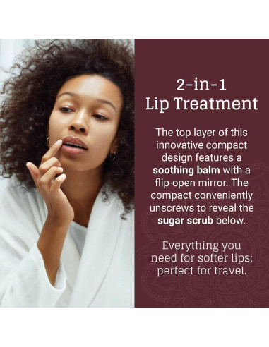 Tratamiento Labial 2 en 1 Avya - Exfoliante y Bálsamo 2g