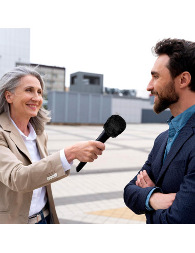 400 Fundas Desechables para Micrófono WLLHYF - Higiénicas y Seguras