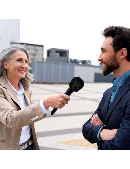 400 Fundas Desechables para Micrófono WLLHYF - Higiénicas y Seguras