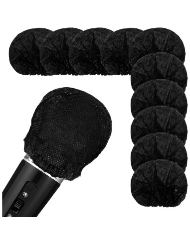 400 Fundas Desechables para Micrófono WLLHYF - Higiénicas y Seguras