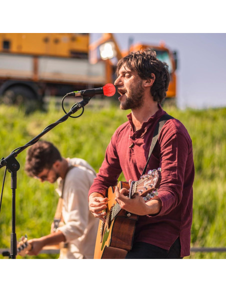 800 Cubiertas Desechables para Micrófono Multicolor - KTV y Estudio