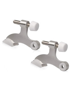 Parada de Puerta KOVOSCH 2 Paquete Niquel Satinado Ajustable