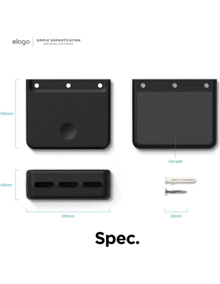 Soporte Universal para Control Remoto elago EST-R-HOLD-L-BK Negro