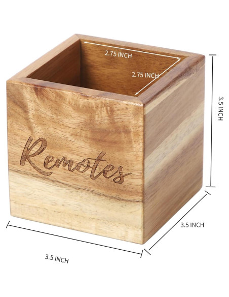 Soporte para Control Remoto de Madera Acacia COOLEX RCH01A