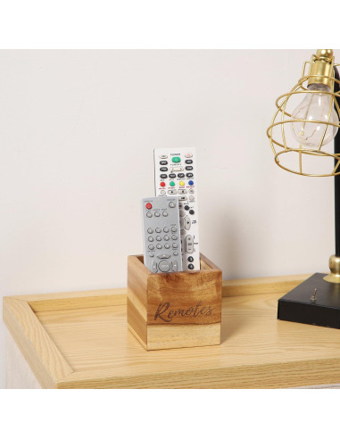 Soporte para Control Remoto de Madera Acacia COOLEX RCH01A