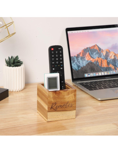 Soporte para Control Remoto de Madera Acacia COOLEX RCH01A