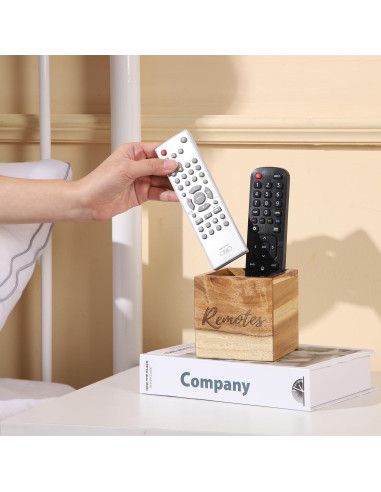 Soporte para Control Remoto de Madera Acacia COOLEX RCH01A