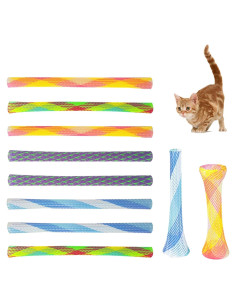 Juguetes Interactivos para Gatos Andiker 10 Piezas Multicolor